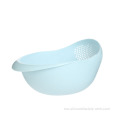 Kitchen Rice Washer Rice Basket Plastik Mengalakkan Bakul